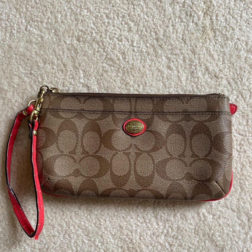 Coach wristlet
